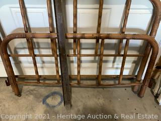 Vintage simmons metal bed frame discount